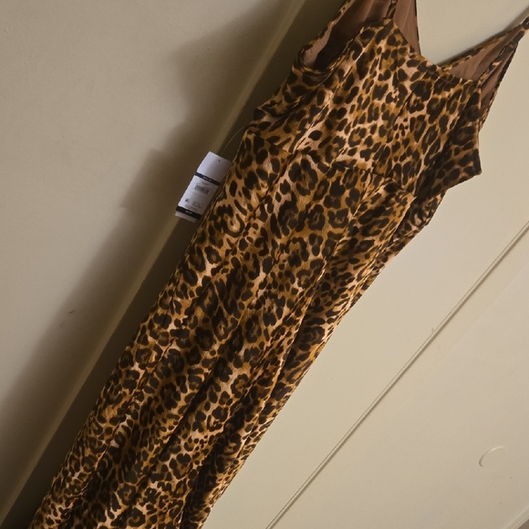 sofia by sofia vergara Leopard Print Maxi Dress - Brown & Black - Picture 4 of 5